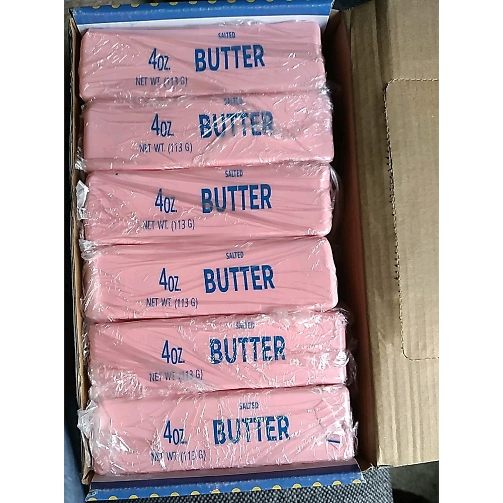 Case Of 12 Strawberry 4oz Butter Stick Squishy Slow Rising Scented Individually